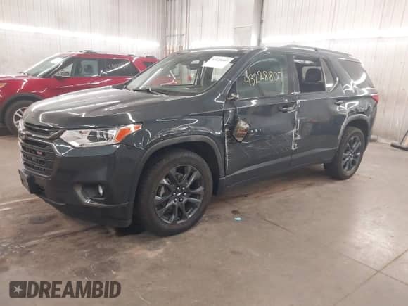 2020 Chevrolet Traverse RS with VIN 1GNEVJKW8LJ113859, listed as a IAAI auction lot 43228807 with 62,397 mi miles and . Bid and sale history available at DreamBid. Image 18.