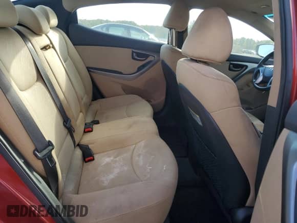 2012 Hyundai Elantra Limited with VIN KMHDH4AE3CU344801, listed as a Copart auction lot 85105085 with 126,367 mi miles and Clean title. Bid and sale history available at DreamBid. Image 10.