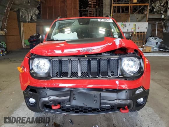 ✅ 2021 Jeep Renegade Trailhawk • VIN: ZACNJDC17MPN19798 • Lot: 81700685. Listed on Copart with 29,063 mi. Free auction sales archive from the USA and detailed vehicle history report at DreamBid. Image 5.