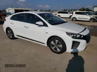 2018 Hyundai Ioniq Limited with VIN KMHC75LD5JU076145, listed as a Copart auction lot 54593523 with 55,124 mi miles and . Bid and sale history available at DreamBid. Image 4.