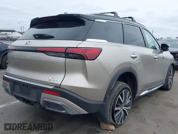 ✅ 2025 Infiniti QX60 Autograph • VIN: 5N1AL1HU9SC347798 • Лот: 41952279. Опубликован ранее на IAAI с пробегом 957 миль. Бесплатный доступ к архиву аукционных продаж из США и подробный отчёт об истории автомобиля на DreamBid. Изображение 4.