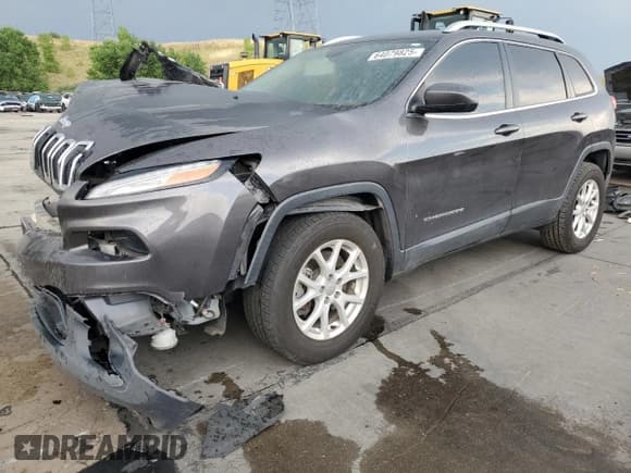✅ 2017 Jeep Cherokee Latitude • VIN: 1C4PJMCBXHW663858 • Лот: 64079825. Опубликован ранее на Copart с пробегом 117 606 миль. Бесплатный доступ к архиву аукционных продаж из США и подробный отчёт об истории автомобиля на DreamBid. Изображение 1.