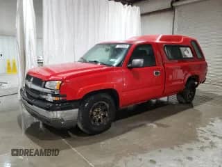 2005 Chevrolet Silverado 1500 Work Truck z VIN 1GCEC14X55Z250198, wystawiony jako Copart lot #72009525 z przebiegiem 149 136 mil mil oraz Szkoda całkowita • Salvage title. Historia ofert i sprzedaży dostępna na DreamBid. Obrazek 1.