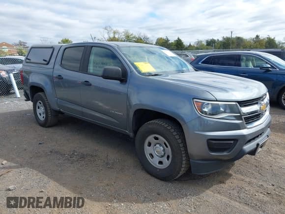 ✅ 2019 Chevrolet Colorado 4WD Work Truck • VIN: 1GCGTBEN9K1172935 • Лот: 43423113. Опубликован ранее на IAAI с пробегом 143 638 миль. Бесплатный доступ к архиву аукционных продаж из США и подробный отчёт об истории автомобиля на DreamBid. Изображение 1.