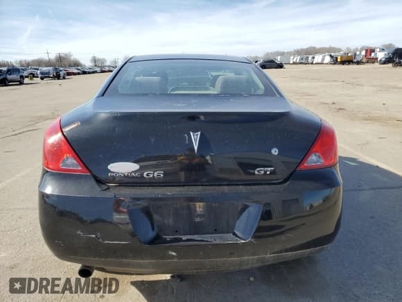 ✅ 2008 Pontiac G6 GT • VIN: 1G2ZH17N784111242 • Lot: 50641625. Listed on Copart with 167,643 mi. Free auction sales archive from the USA and detailed vehicle history report at DreamBid. Image 6.
