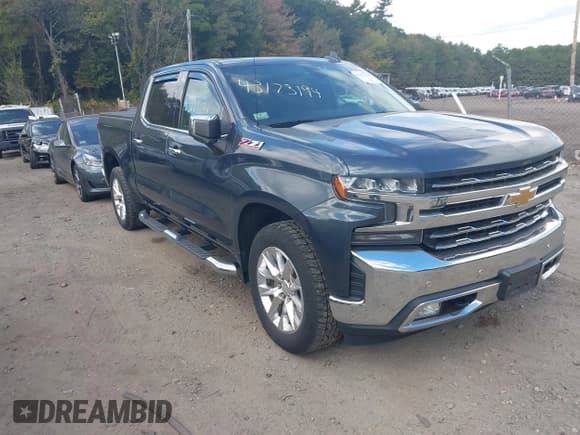 ✅ 2019 Chevrolet Silverado 1500 LTZ • VIN: 1GCUYGED2KZ165965 • Lot: 43173194. Wystawiony na IAAI z przebiegiem 141 444 mil. Bezpłatny archiwum sprzedaży aukcyjnych z USA i szczegółowy raport historii pojazdu na DreamBid. Zdjęcie 1.