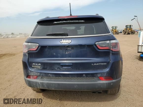 ✅ 2018 Jeep Compass Limited • VIN: 3C4NJDCB4JT393819 • Лот: 67778435. Опубликован ранее на Copart с пробегом 81 609 миль. Бесплатный доступ к архиву аукционных продаж из США и подробный отчёт об истории автомобиля на DreamBid. Изображение 6.