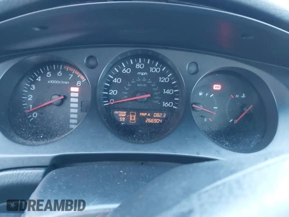 ✅ 2003 Acura TL • VIN: 19UUA56683A083832 • Lot: 43789644. Listed on IAAI with 266,904 mi. Free auction sales archive from the USA and detailed vehicle history report at DreamBid. Image 7.