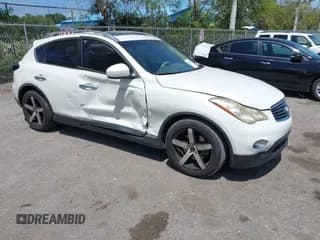 ✅ 2011 Infiniti EX Journey • VIN: JN1AJ0HP1BM802008 • Lot: 42064403. Listed on IAAI with 147,002 mi. Free auction sales archive from the USA and detailed vehicle history report at DreamBid. Image 1.