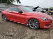 ✅ 2019 Infiniti Q60 Red Sport 400 • VIN: JN1FV7EK8KM360467 • Lot: 54070635. Listed on Copart with 49,227 mi. Free auction sales archive from the USA and detailed vehicle history report at DreamBid. Image 4.