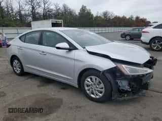 2019 Hyundai Elantra SE z VIN KMHD74LF4KU833344, wystawiony jako Copart lot #82417605 z przebiegiem 33 382 mil mil oraz Szkoda całkowita • Salvage title. Historia ofert i sprzedaży dostępna na DreamBid. Obrazek 4.