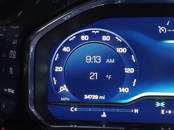 ✅ 2023 Chevrolet Silverado 1500 LT • VIN: 1GCUDDED9PZ295954 • Lot: 41508322. Listed on IAAI with 34,729 mi. Free auction sales archive from the USA and detailed vehicle history report at DreamBid. Image 16.