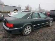 ✅ 2002 Audi S8 • VIN: WAUGU44D12N007629 • Lot: 84200554. Wystawiony na Copart z przebiegiem 156 384 mil. Bezpłatny archiwum sprzedaży aukcyjnych z USA i szczegółowy raport historii pojazdu na DreamBid. Zdjęcie 3.