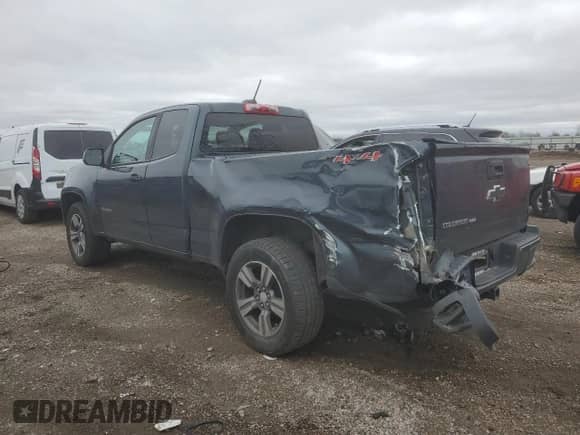 2018 Chevrolet Colorado 4WD Work Truck with VIN 1GCHTBEN2J1234615, listed as a Copart auction lot 53867145 with 289,396 mi miles and Salvage title. Bid and sale history available at DreamBid. Image 2.