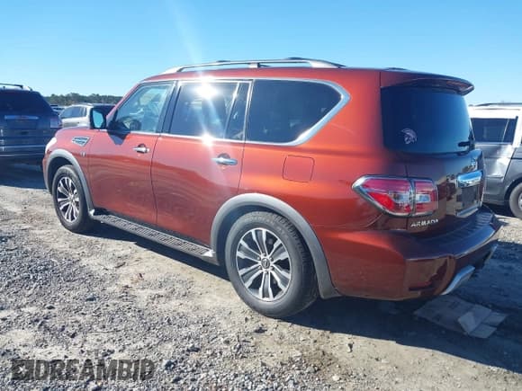 ✅ 2018 Nissan Armada SV • VIN: JN8AY2ND7J9051470 • Lot: 40919008. Listed on IAAI with 162,056 mi. Free auction sales archive from the USA and detailed vehicle history report at DreamBid. Image 3.