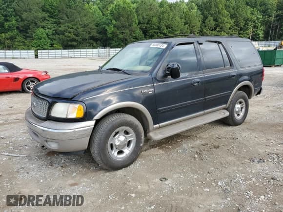 ✅ 2001 Ford Expedition Eddie Bauer • VIN: 1FMPU18LX1LA25281 • Лот: 56880184. Опубликован ранее на Copart с пробегом Не указан. Бесплатный доступ к архиву аукционных продаж из США и подробный отчёт об истории автомобиля на DreamBid. Изображение 1.