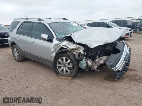 ✅ 2008 Ford Taurus X SEL • VIN: 1FMDK02W38GA43355 • Lot: 42380357. Listed on IAAI with 178,297 mi. Free auction sales archive from the USA and detailed vehicle history report at DreamBid. Image 1.