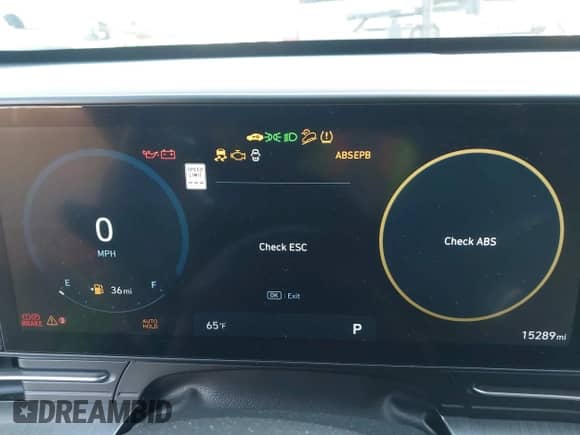 2024 Hyundai Kona SEL with VIN KM8HC3AB5RU049062, listed as a IAAI auction lot 41358253 with 15,289 mi miles and . Bid and sale history available at DreamBid. Image 7.