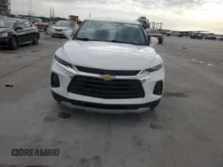 2020 Chevrolet Blazer LT with VIN 3GNKBBRA2LS703288, listed as a Copart auction lot 67671074 with 74,397 mi miles and Salvage title. Bid and sale history available at DreamBid. Image 5.