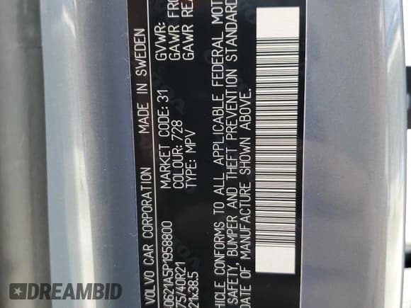 ✅ 2023 Volvo XC90 Ultimate • VIN: YV40621A5P1958800 • Lot: 85534155. Wystawiony na Copart z przebiegiem 79 946 mil. Bezpłatny archiwum sprzedaży aukcyjnych z USA i szczegółowy raport historii pojazdu na DreamBid. Zdjęcie 13.