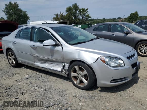 ✅ 2012 Chevrolet Malibu 1LT • VIN: 1G1ZC5E02CF383700 • Lot: 68556544. Listed on Copart with 83,495 mi. Free auction sales archive from the USA and detailed vehicle history report at DreamBid. Image 4.