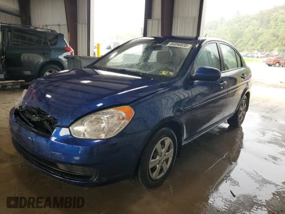 ✅ 2011 Hyundai Accent GLS • VIN: KMHCN4AC2BU619611 • Lot: 66896835. Listed on Copart with 110,949 mi. Free auction sales archive from the USA and detailed vehicle history report at DreamBid. Image 1.