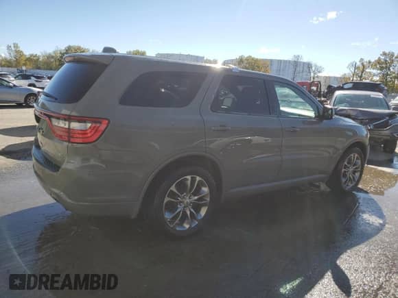 2020 Dodge Durango R/T with VIN 1C4SDJCT2LC346966, listed as a Copart auction lot 85900665 with 88,939 mi miles and Salvage title. Bid and sale history available at DreamBid. Image 3.