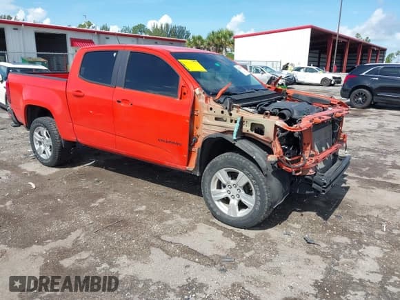 ✅ 2022 Chevrolet Colorado 2WD LT • VIN: 1GCGSCEN2N1101637 • Lot: 42559673. Listed on IAAI with 120,280 mi. Free auction sales archive from the USA and detailed vehicle history report at DreamBid. Image 1.