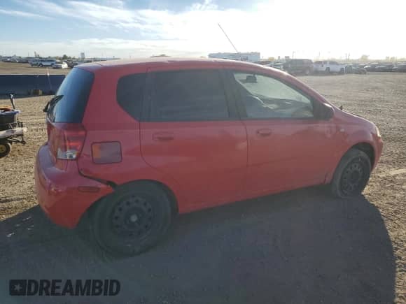 2005 Chevrolet Aveo LS с VIN KL1TD62665B433458, выставлен на аукционе Copart как лот 89824775 с пробегом 187 854 миль миль и Списание • Salvage title. История ставок и продаж доступна на DreamBid. Изображение 3.