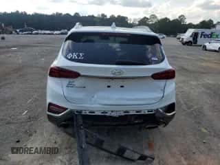 2020 Hyundai Santa Fe Limited with VIN 5NMS53AD1LH224167, listed as a Copart auction lot 70745225 with 52,300 mi miles and Salvage title. Bid and sale history available at DreamBid. Image 6.