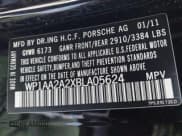 ✅ 2011 Porsche Cayenne • VIN: WP1AA2A2XBLA05624 • Lot: 42075578. Wystawiony na IAAI z przebiegiem 75 778 mil. Bezpłatny archiwum sprzedaży aukcyjnych z USA i szczegółowy raport historii pojazdu na DreamBid. Zdjęcie 9.