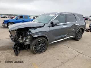 2022 Hyundai Palisade Calligraphy z VIN KM8R74HE5NU368390, wystawiony jako Copart lot #70899115 z przebiegiem 39 374 mil mil oraz Szkoda całkowita • Salvage title. Historia ofert i sprzedaży dostępna na DreamBid. Obrazek 1.