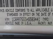 ✅ 2017 Ram 1500 SLT • VIN: 1C6RR7GG5HS583441 • Lot: 42391078. Listed on IAAI with 129,043 mi. Free auction sales archive from the USA and detailed vehicle history report at DreamBid. Image 9.