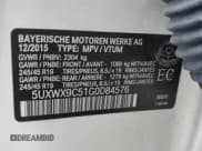 ✅ 2016 BMW X3 xDrive28i • VIN: 5UXWX9C51G0D84576 • Lot: 92079755. Listed on Copart with 172,574 mi. Free auction sales archive from the USA and detailed vehicle history report at DreamBid. Image 13.