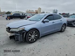 ✅ 2015 Acura TLX Technology • VIN: 19UUB1F50FA002341 • Лот: 94919075. Опубликован ранее на Copart с пробегом 130 481 миль. Бесплатный доступ к архиву аукционных продаж из США и подробный отчёт об истории автомобиля на DreamBid. Изображение 1.