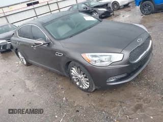 ✅ 2015 Kia K900 Luxury • VIN: KNALW4D44F6016883 • Lot: 42377483. Listed on IAAI with 25,445 mi. Free auction sales archive from the USA and detailed vehicle history report at DreamBid. Image 1.