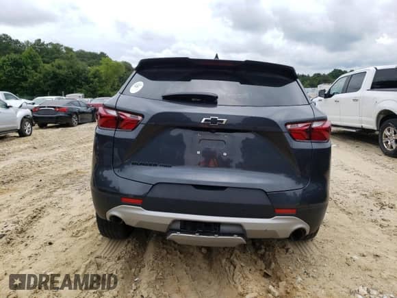 2022 Chevrolet Blazer LT with VIN 3GNKBHR40NS220298, listed as a Copart auction lot 63133894 with 32,535 mi miles and Salvage title. Bid and sale history available at DreamBid. Image 6.