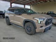 ✅ 2025 Toyota Sequoia TRD Pro • VIN: 7SVAAABA7SX057406 • Lot: 92532285. Listed on Copart with 10,602 mi. Free auction sales archive from the USA and detailed vehicle history report at DreamBid. Image 4.