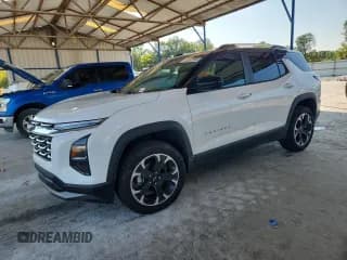 ✅ 2025 Chevrolet Equinox FWD LT • VIN: 3GNAXHEGXSL321609 • Лот: 70587735. Опубликован ранее на Copart с пробегом 2 433 миль. Бесплатный доступ к архиву аукционных продаж из США и подробный отчёт об истории автомобиля на DreamBid. Изображение 1.