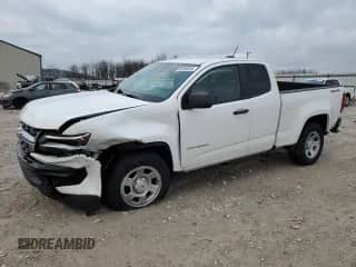 2021 Chevrolet Colorado 4WD Work Truck с VIN 1GCHTBEA7M1206343, выставлен на аукционе Copart как лот 82903544 с пробегом 17 331 миль миль и Списание • Salvage title. История ставок и продаж доступна на DreamBid. Изображение 1.