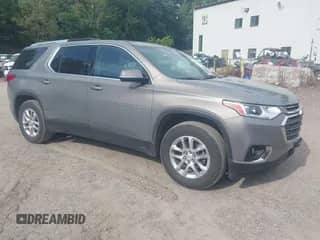 2018 Chevrolet Traverse LT Cloth with VIN 1GNEVGKW9JJ232570, listed as a IAAI auction lot 43243773 with 92,674 mi miles and . Bid and sale history available at DreamBid. Image 1.