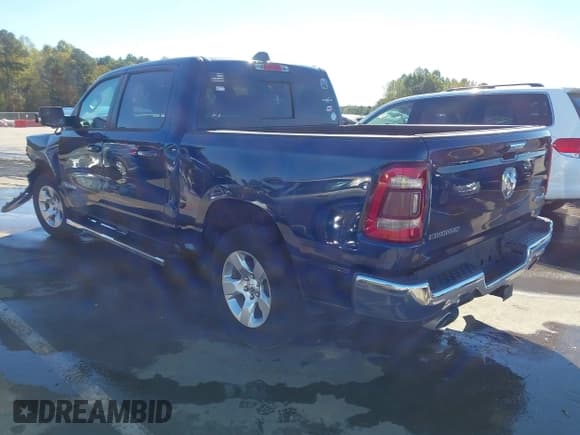 ✅ 2020 Ram 1500 Big Horn • VIN: 1C6SRFFT2LN418965 • Lot: 43473196. Wystawiony na IAAI z przebiegiem 53 722 mil. Bezpłatny archiwum sprzedaży aukcyjnych z USA i szczegółowy raport historii pojazdu na DreamBid. Zdjęcie 3.