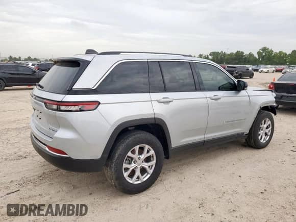 2022 Jeep Grand Cherokee Limited z VIN 1C4RJGBG1N8570458, wystawiony jako Copart lot #65587915 z przebiegiem 16 134 mil mil oraz Szkoda całkowita • Salvage title. Historia ofert i sprzedaży dostępna na DreamBid. Obrazek 3.