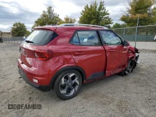 ✅ 2023 Hyundai Venue SEL • VIN: KMHRC8A39PU222556 • Lot: 76170744. Listed on Copart with 9,959 mi. Free auction sales archive from the USA and detailed vehicle history report at DreamBid. Image 3.