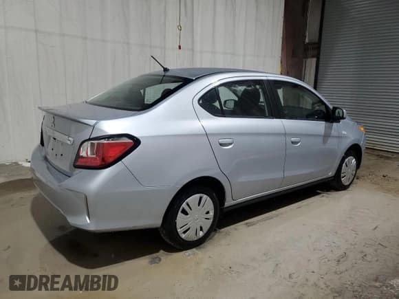 ✅ 2024 Mitsubishi Mirage ES • VIN: ML32FUFJ9RHF19406 • Лот: 93402175. Опубликован ранее на Copart с пробегом 10 940 миль. Бесплатный доступ к архиву аукционных продаж из США и подробный отчёт об истории автомобиля на DreamBid. Изображение 3.