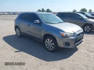 2014 Mitsubishi Outlander ES with VIN 4A4AR3AU8EE024062, listed as a IAAI auction lot 42798984 with 179,062 mi miles and . Bid and sale history available at DreamBid. Image 1.