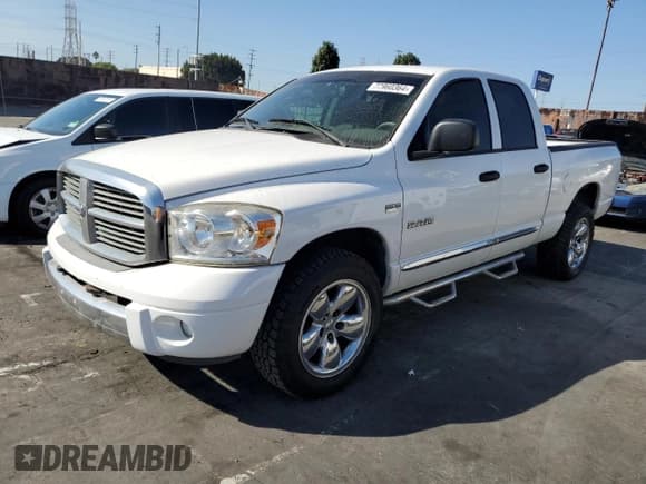 ✅ 2008 Dodge 1500 SLT • VIN: 1D7HU18248S540217 • Лот: 77960364. Опубликован ранее на Copart с пробегом 140 543 миль. Бесплатный доступ к архиву аукционных продаж из США и подробный отчёт об истории автомобиля на DreamBid. Изображение 1.