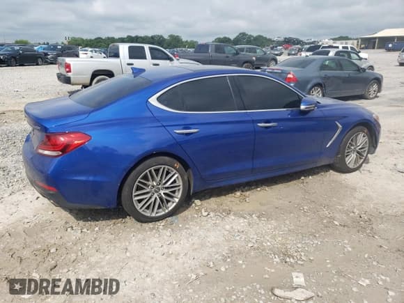✅ 2020 Genesis G70 2.0T • VIN: KMTG34LA7LU059966 • Lot: 61065135. Wystawiony na Copart z przebiegiem 85 807 mil. Bezpłatny archiwum sprzedaży aukcyjnych z USA i szczegółowy raport historii pojazdu na DreamBid. Zdjęcie 3.