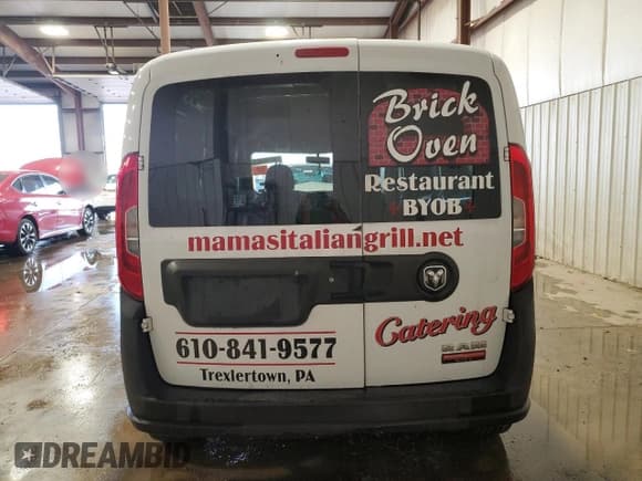 ✅ 2016 Ram ProMaster City Cargo Tradesman • VIN: ZFBERFATXG6B68037 • Lot: 47741825. Listed on Copart with Not provided. Free auction sales archive from the USA and detailed vehicle history report at DreamBid. Image 6.