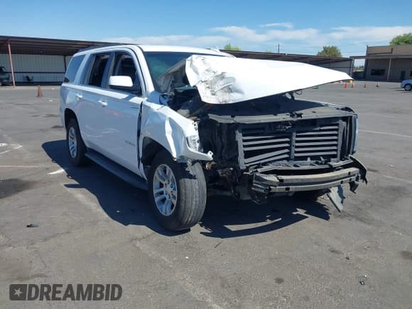 ✅ 2018 Chevrolet Tahoe LT • VIN: 1GNSCBKC2JR386184 • Lot: 42866122. Listed on IAAI with 107,979 mi. Free auction sales archive from the USA and detailed vehicle history report at DreamBid. Image 1.